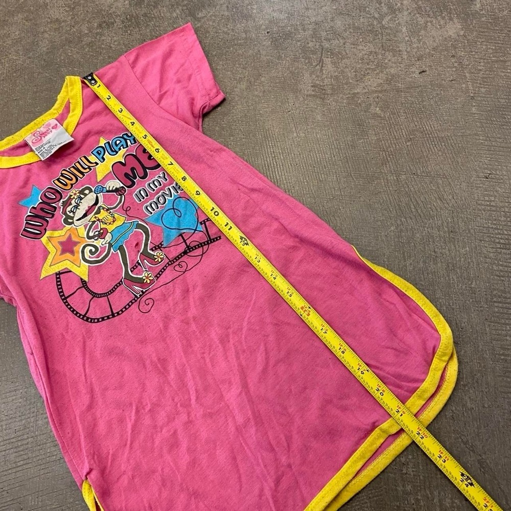 Y2K Bobby Jack Sweet Sassy Monkey Who Will Play Me Movie Kids Girls Shirt Size 4 - Picture 8 of 8